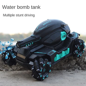 Dječje igračke sa daljinskim upravljanjem vodena bomba tenk narukvica indukcijski tenk automobil multiplayer bitka dječak djevojčica poklon automobil sa daljinskim upravljačem