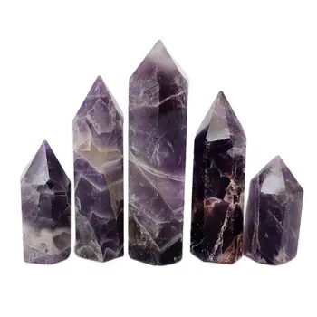 Ametist je prirodni Spot Жеод Crystal Iscjeljujuće Energije Kamen Prirodni Kvarc Home Dekor Reiki Polirane Obrt 50-80 mm Klesanog Kamena