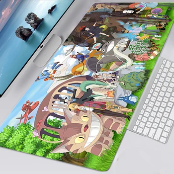 Studio Ghibli spirited away Totoro XL podloga Za Miša 30x60 Gamer Laptop Igre podloga Za Miša Velike Veličine podloga Za Miš podloga Za Miša Stol