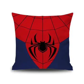 Marvel Avengers Iron Man, Kapetan Amerika Дэдпул Lanena jastučnica Jastučnica za kauč Home dekor Crtić jastučnicu 45x45 cm