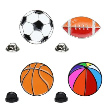 Igle Harajuku kap ulja nogometna košarkaški broš dječak crtani ragbi boja dres uređena ikonu