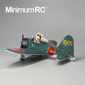 MinimumRC Nula borac 320 mm Raspon krila 4-kanalni Trener fiksne krila RC Avion Igračke na otvorenom Za djecu Dječji darovi