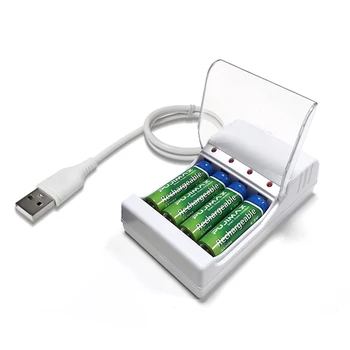 PUJIMAX Univerzalni USB priključak 4-Voltni Adapter Punjača Laptop Za AA/AAA/Ni-MH/Ni-Cd Baterije dodatna Oprema Za Ugostiteljstvo
