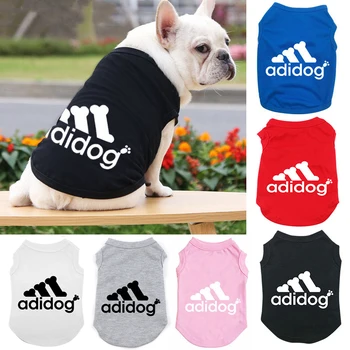 Odjeća za kućne ljubimce pse Prsluk, Košulja Na otvorenom Proljeće Ljeto Veliki Psi Rashladnih Prsluk s po cijeloj površini Adidog Pamuk, prozračne majice Odjeća