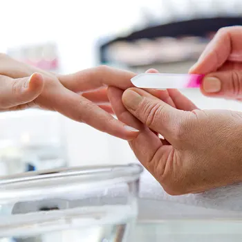 5 boja staklena turpija za nokte brušenje poliranje noktiju пилочки za UV-gel-laka profesionalnu opremu za nokte kristalna stakla lak za nokte