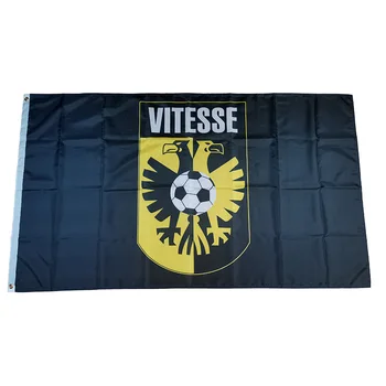 Nizozemski zastava SBV Vitesse 60x90 cm 90x150 cm Dekorativni banner za dom i vrt