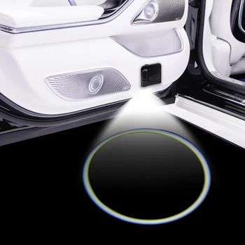 1/2 komada Projekcija lampa vrata automobila atmosferske dobrodošlicu ukrasne lampe za Audi TT Q2 Q3 Q5 Q7 P8 A1 A3 8l A4 5 6 7 Auto oprema