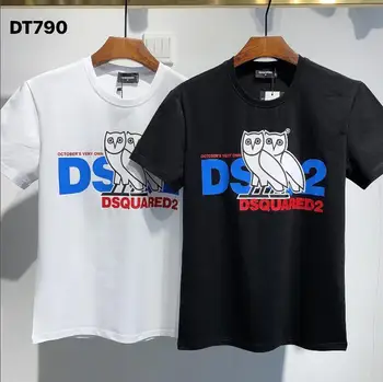 Ljetna muška moda majica DSQ2 kratkih rukava Majice Ulica Odjeća Majice DT790