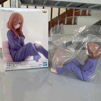 Srž pet Накано Мику pidžama anime figure Model Uređenja za desktop Naplativa Model Igračke Anime igračke poklon