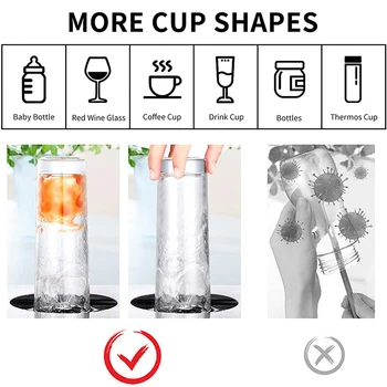 Automatski Ventil za Pranje čaša Staklena za Ispiranje Sudoper Bar Mocca Bacač Alati Za Pranje čaša Naprava Posebni Dodaci Sudopera u baru