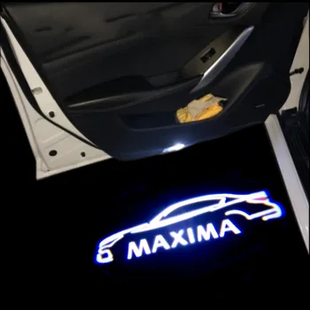 2 kom. Za 2004-2021 MAXIMA LED HD Auto-Vrata Lampa Projektora Sablasno Sjena svjetlo Dobrodošlice Svjetlo Ljubazan Svjetlo Atmosferski Svjetlo