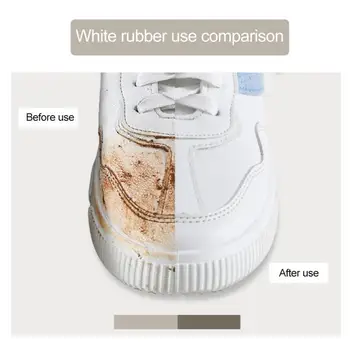 Usluga čišćenja Cipela Gumeni Divokoza Kožuh Mat Kožna Tkiva Cipele Pure Skin Gumene Četke Bijele Cipele Tenisice Njegu obuće Kuće