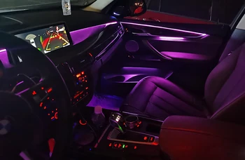 Automatsko pretvaranje unutarnja vrata automobila difuzno svjetlo ukrasna rasvjeta tuning automobila za BMW X5 X6 F15 F16-2018