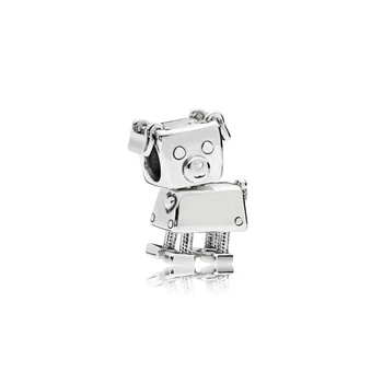 Najprodavaniji Pandora 925 Sterling Srebra Narukvica-čuvar Ogrlica DIY robot Moda Privjesak Kuglice su Pogodne Za žene fin nakit