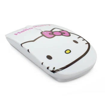 CHYI Bežični Računalni Miš Slatka Roza Mini-Hello Kitty Мауз 2,4 G USB Optički Miš Dar 1600 dpi Miša za Djevojčice Dječji Laptop RAČUNALA