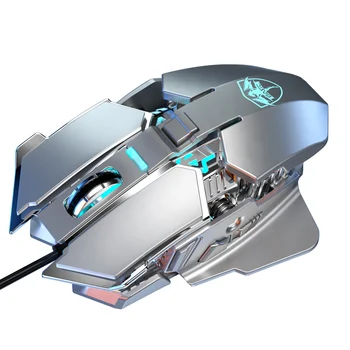 Ergonomski Gaming Miš Računalni Miš Igrač Žični Laptop Usb Kabel Optički Miš Profesionalni Gamer 6400DPI 1000 Hz