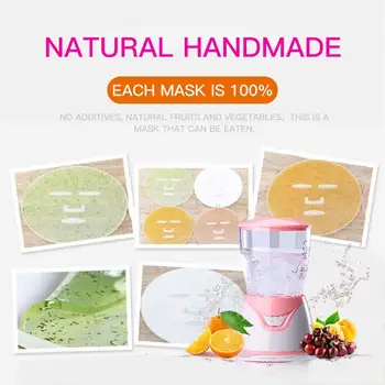 DIY Stroj za izradu maski za lice home-made Stroj za njegu filmom Automatska Maska za voće i povrće, Prirodni Kolagen Ljepota SPA lica