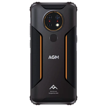 AGM H3 Robustan Telefon Skladište Noćni Vid 4 GB+64 GB MTK6762 Восьмиядерный procesor 5400 mah IP68/IP69K/810 H Vodootporan Prašinu šok-dokaz