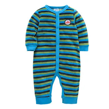 2020 Zimska odjeća Unisex Topli baršun kombinezon sa kapuljačom za novorođenče s cartoonish po cijeloj površini dugi rukav Dječja pidžama Tijelo