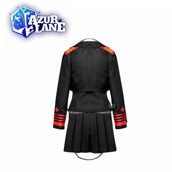 Običaj osobni krojač Azur Lane Zbirka KMS Roon cosplay odijelo, haljina je uniforma kostime za Halloween za žene Anime odijevanje