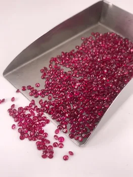 Prirodni Rubin Pirmiana Visoke Kvalitete Dragulj Cijele 0,80-2,0 mm za Izradu nakita ili nakit Diy