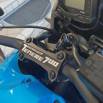Pribor za motocikle CNC Ručka Bar Volan Ustaje Gornje Stezaljke Poklopac Za Yamaha Tenere 700 TENERE700 XTZ XT700Z T700 T7 2019 -
