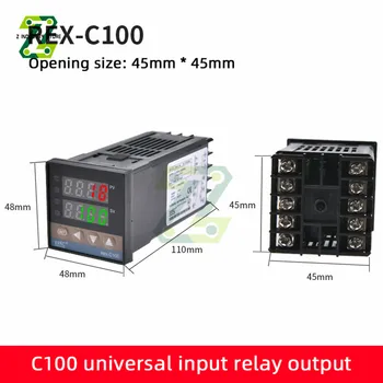 REX-C100 PID Prediktivni Regulator Temperature Generički/REX C100 SSR Relejni Izlaz Termostat