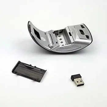 2.4 G Bežična Sklopivi Miš Bežični Miš USB Sklopivi Prijemnici Igranje Računalnih Dodaci Za Prijenosna računala