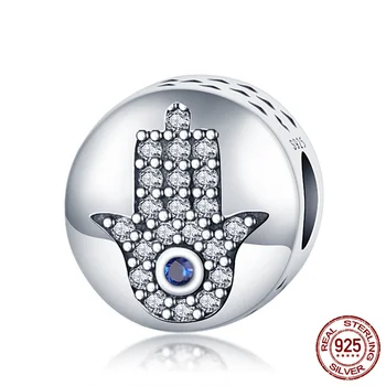Trenutno Srebro 925 sterling Sjajne perle za oči Idealni Izvorni 3 mm Narukvica i narukvica za žene na Dan rođenja Modni nakit Poklon