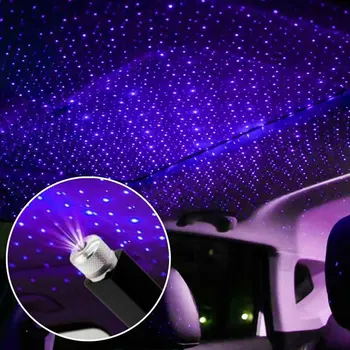 Krov automobila LED Star noćno svjetlo Projektora Atmosfera Galaxy Lampa ZA Ford Focus 2 3 1 Fiesta Mondeo Transit MK4 Fusion Kuga Ranger
