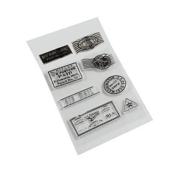 PVC Silikon Prozirni Poštanski žig za DIY Scrapbooking Potrošni materijal za kartice