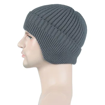 Zimske kape sa zaštitom za uši za muškarce, debele kape, вязаная kapa, Jesenski biciklistička kapa, Ženski topla kapa na runo obloge, monotono kapa