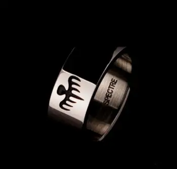 Novi Modni James Bond 007 Prsten sa spektrom Muški prsten metalni Modni полированное prsten s uzorkom Duh Pribor za stranke Nakit