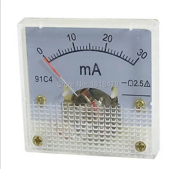 91C4 DC 0-30 ma Klasa Točnosti 2,5 Analogni Ampermetar Ampermetar