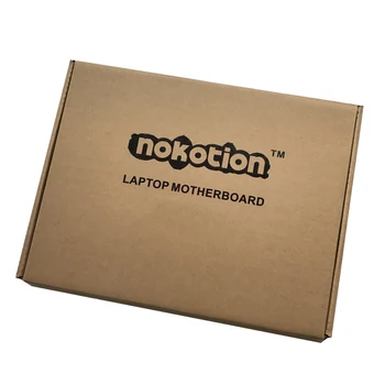 NOKOTION NBWAA LA-5821P Rev 0.1 K000085450 Matična ploča za notebook Toshiba Satellite L455 L450 matična ploča GL40 DDR2 besplatan procesor