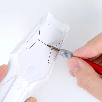 Praktična Metalna Prodoran linija Ručka bez penetracije, bez trljanja Alat za izradu modela za alat Gundam DIY