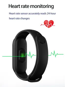 RH57-1 Rong li Grupa Bluetooth Fitness narukvica Za muškarce i Za žene Tracker je Sportska Grupa Pedometar Otkucaja srca Monitor krvnog tlaka