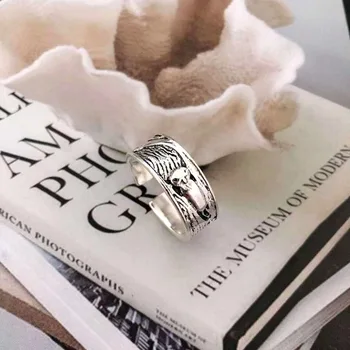 2021 novi dizajn koi riblji uzorak открывающее prsten modni muškarci i žene sretno srce sutra otvaranje nošenje nakita prsten muško