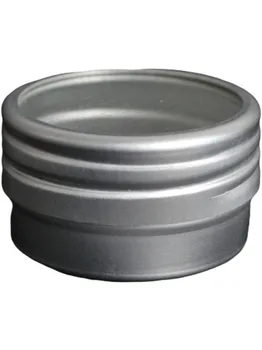 50 kom./lot 10 ml aluminijske limenke s vijčanim poklopcem od PVC-a,aluminija kanister 10 g, mini-aluminijske ambalaže kontejner ZKH51