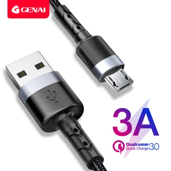 GENAI 3A Kabel, Micro USB Kablove Tipa C Brzo Punjenje USB Kabel C Punjač Za Telefon, Kabel za Brzo Punjenje Kabel Za Samsung Xiaomi
