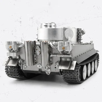 Хенг Long 1/16 Modernizirana Цельнометаллический Njemački tenk Tiger I RTR RC 3818 Pro Model TH05247
