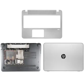 95%NOVOST za HP Envy 15-J 15-J013CL 15-J063CL 15-J053CL Serija LCD-displej za laptop Stražnji poklopac Oslonac za ruke Donje kućište Poklopac A C D Srebrna