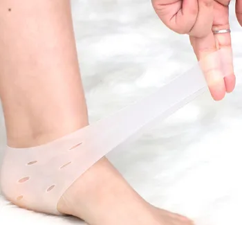 2018 Nove čarape za njegu stopala arriver 2 kom. Nove silikon hidratantna гелевые čarape za petama s rupama, протекторами za njegu kože nogu s pukotinama