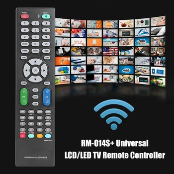 Smart TV daljinski Upravljač Prijenosni Prekidač tv RM-014S+ Univerzalni LCD led za domaćinstvo pribor za gledanje televizije
