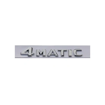 Logo 4MATIC za Mercedes Benz AMG GT A B C E S G Class CLA CLS GLA GLC GLS GLE SLC CLS SL SLK Naljepnica sa slovom karoserije za polaganje automobila
