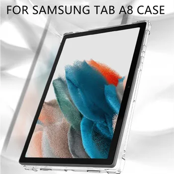 Torbica za tablet Samsung Galaxy Tab A8 10.5 2021 Silikonska mekana ljuska TPU Case za zračni jastuci zaštitna torba za Tab A8 SM-X200 X205