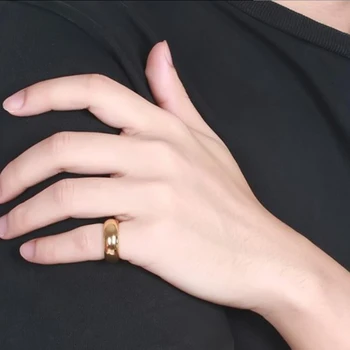Moderan Prstenovi od nehrđajućeg čelika 316L Angažman Vjenčano prstenje za vjenčanje dekoracije za muškarce i žene Pribor za stranke u rasutom stanju