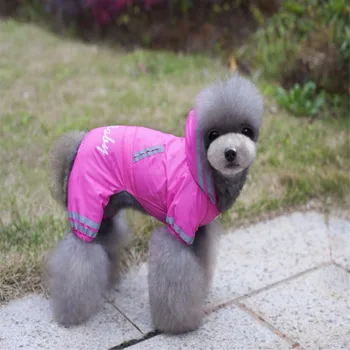 Proljeće Ljeto Pas Kućni Ljubimac odjeća za kišu Jakna Na 4 noge Gumbe za prihvat hidroizolacijskih Kaput Za Odjeću Za Pse