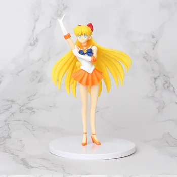5 kom. Sailor Moon Likovi Figurica za stand-up Nakit Зиюки Миконо Makoto Ukrasi za torte Dekoracija Igračke za djevojčice