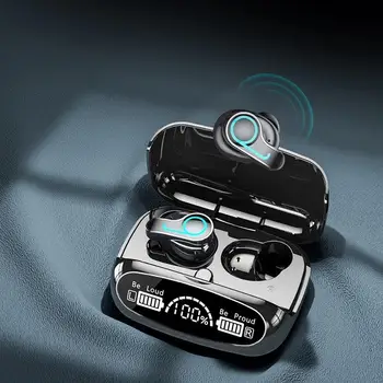 Novi M32-B TWS Bluetooth Slušalice V5.1 Bežične Slušalice Polu-u-uho Sportske Vodootporne Slušalice Digitalni Prikaz Stereo Slušalice